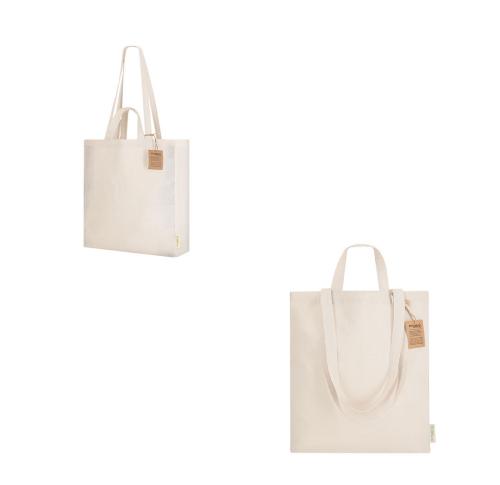 Recycled Cotton Gussetted Shopping Tote Bag Kamuy