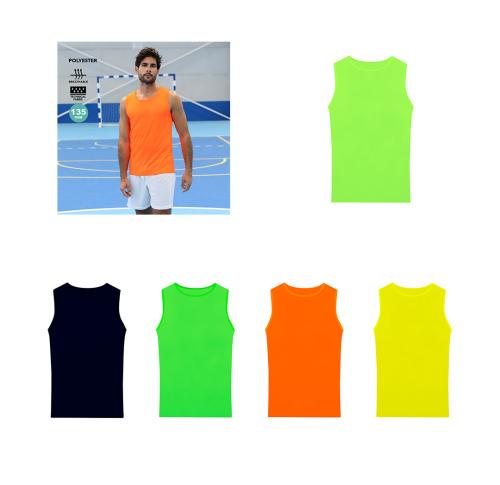 Sleveless Micro-Mesh Sweat Wicking Adult T-Shirt Jackson