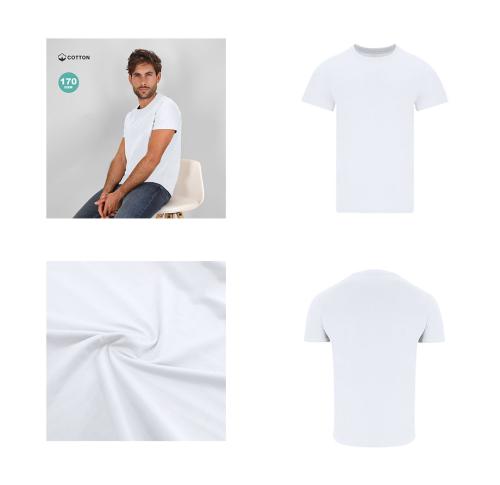 Adult White Cotton T-Shirt Stiles