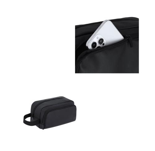 Black Beauty Cosmetics Soft PU Bag Besner