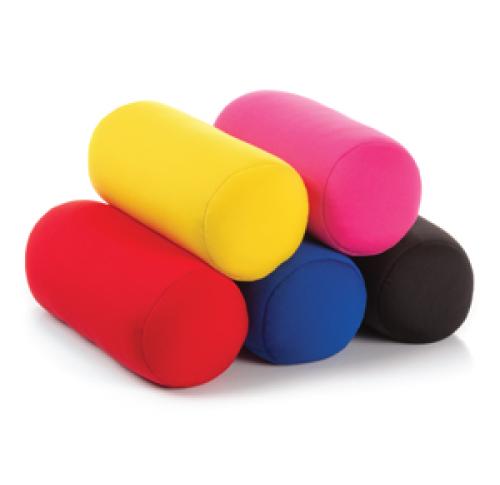 Printed Cylindrical Travel Pillow Sould