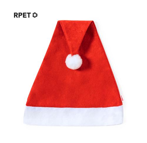 Christmas Recycled  Santa Hat Custom Printed