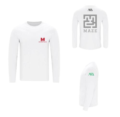 White 100% Cotton Jersey Adult White T-Shirt 