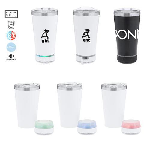 Insulated 440 Tumbler Cup Integrated 3Speaker Tandix