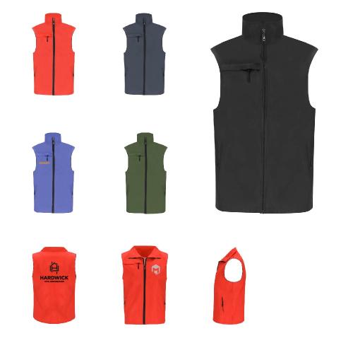 Lightweight Unisex Gilet Bodywarmer Zipped 