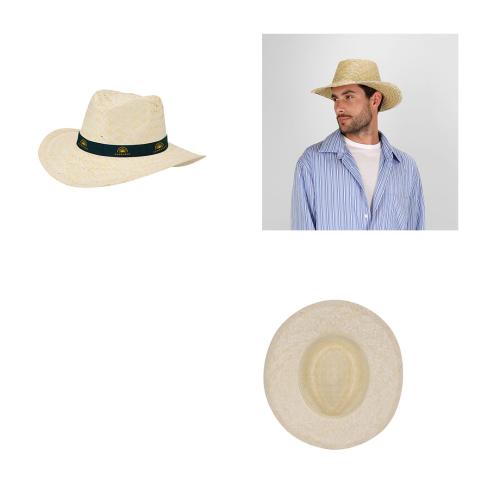 Traditional Straw Cowboy Hat Stetson Style