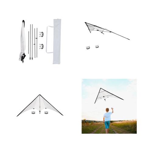 Eco Friendly Recycled Ripstop Polyester Febreglass Structure Kite Strelec