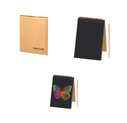 A6 Recycled Eco Friendly Spiral Bound Notebook Madguire