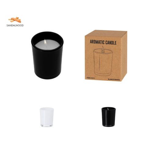 Vanilla Scented Glass Candle Vilbur