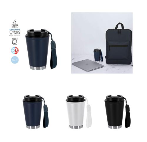 Stainless Steel Insulated Thermal 300ml Travel Coffee Cup