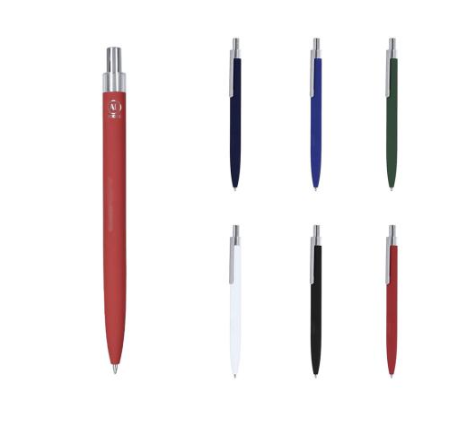 Recycled Aluminium Push Button Pen Iridon