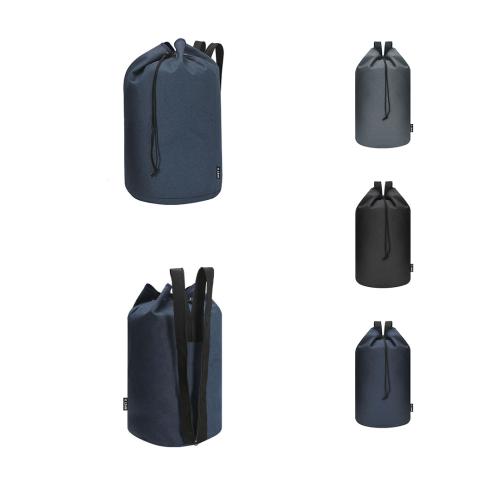 Recycled Polyester Navy Blue Duffel Bag Mubar