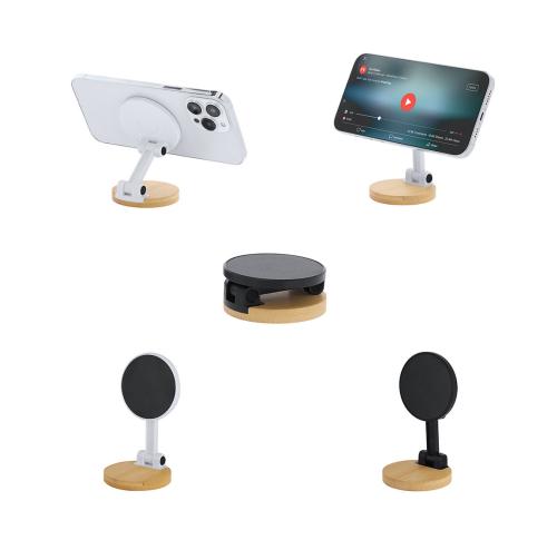 Foldable Bamboo Magnetic Magsafe Phone Holder Frelix