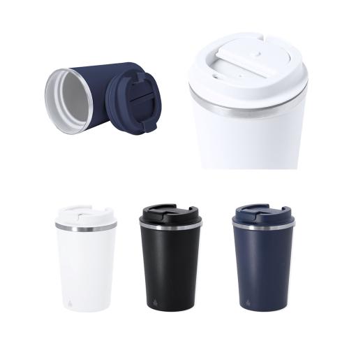 350ml Recycled Stainless Steel Thermal Travel Mug