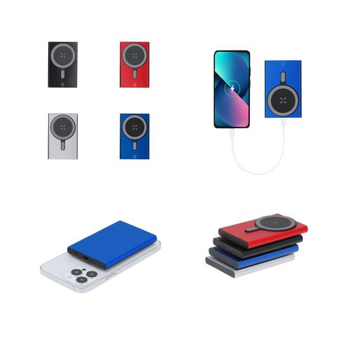 5000 mAh Recycled Aluminium Power Bank Bertex