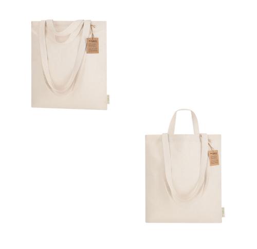 Recycled Cotton Long Handled Shopper Tote Bag Drulik