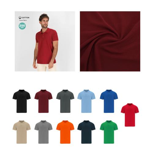 Unisex Short Sleeved Adult Polo Shirt Chaplin