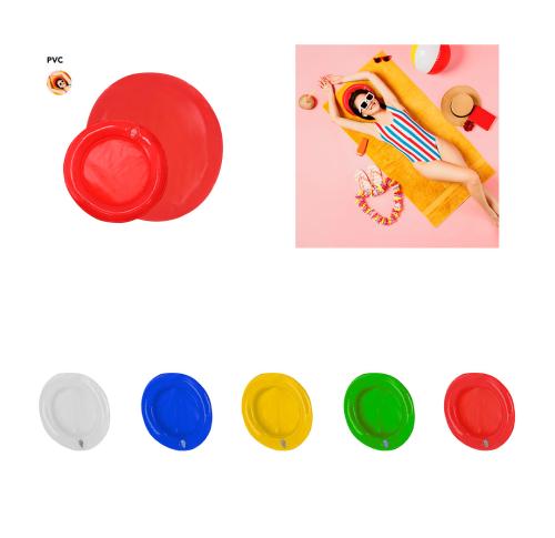 Inflatable Frisbee Shaped Pool Pad Zalox