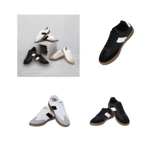 Soft Leather Trainers Custom Logo