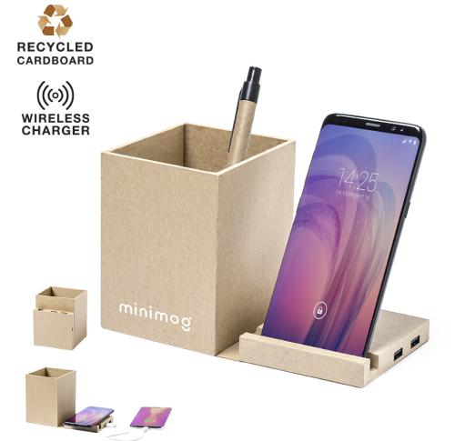 Eco Penpot & Phone Charging Station