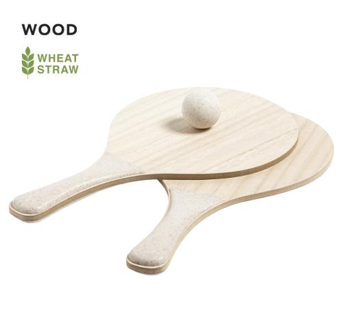 Wooden Beach Bat and Ball Set 