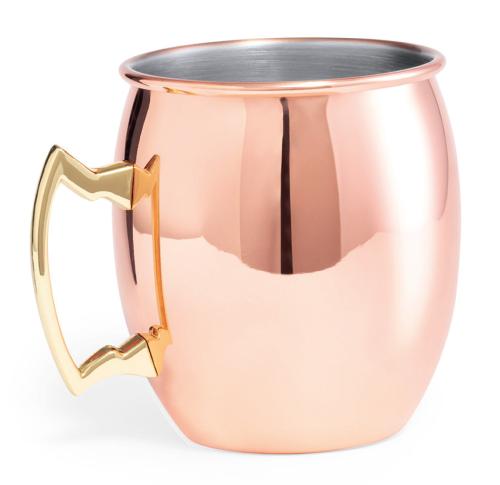 Rose Gold Stainless Steel Copper Drinking Mug 500ml