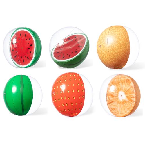 Fruit Design Beach Ball  - Orange / Melon / Strawberry