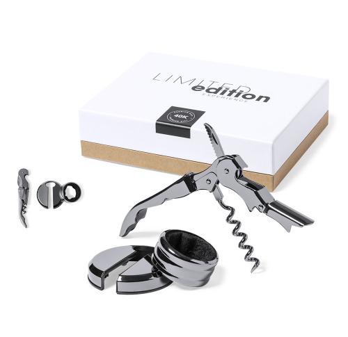 Black NickelWine Set Zerquen