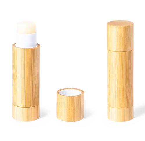 Promotional Printed Bamboo Lip Balm Stick SPF 15