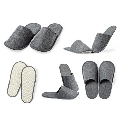 Recycled Felt Hotel / Spa Slippers Kaicel