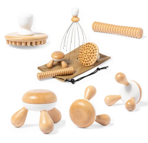 3 Piece Wooden Massager Gift Set