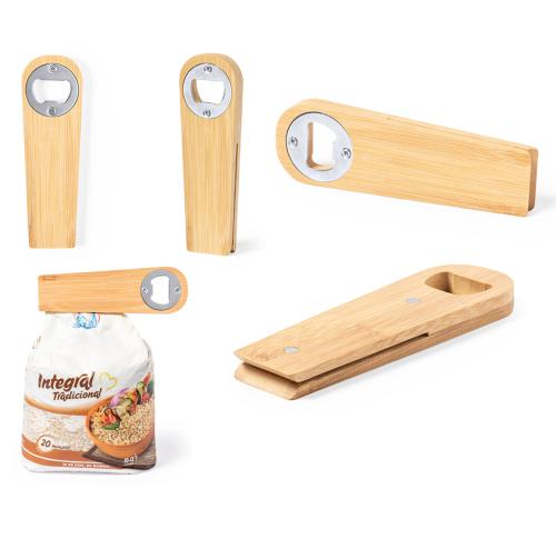 Bamboo Bottle Opener Clip Opener Nadim