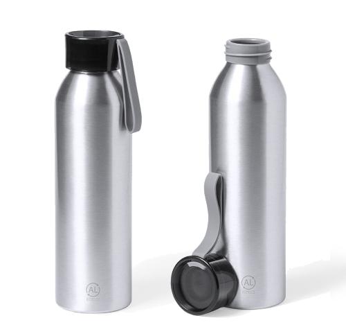 Recycled Aluminium 650ml Sports Water Bottle Matte Finish