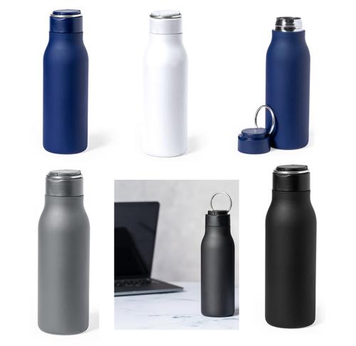 600ml Stainless Steel Sports Water Bottle Satin Finish