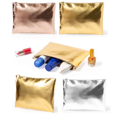 Metallic Beauty Cosmetics Bag