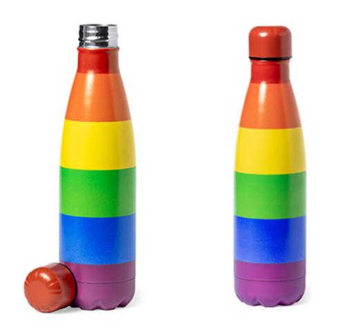 Rainbow Gay Pride 790 Stainless Steel Drinks Water Bottle Jedet