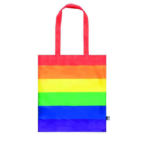 Rainbow Gay Pride Recycled RPET Tote Bag Rubiros