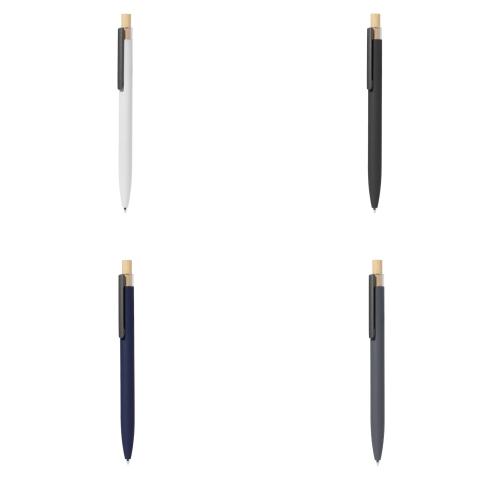 Branded Eco Recycled Aluminium Push Button Pens