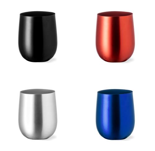 Custom Logo 480ml Aluinium Tumblers Metallic Colours