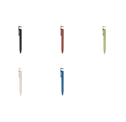 Printed Wheat Cane Pens Integrated Clip Holders