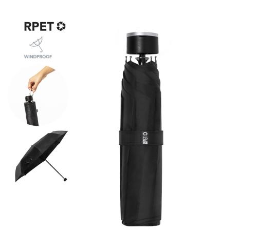 Branded Eco  Compact Folding Manual Umbrella 98cms