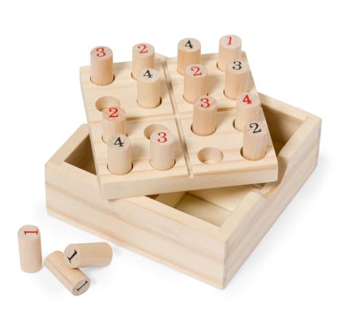 Printed Sudoku Wooden Skill Games