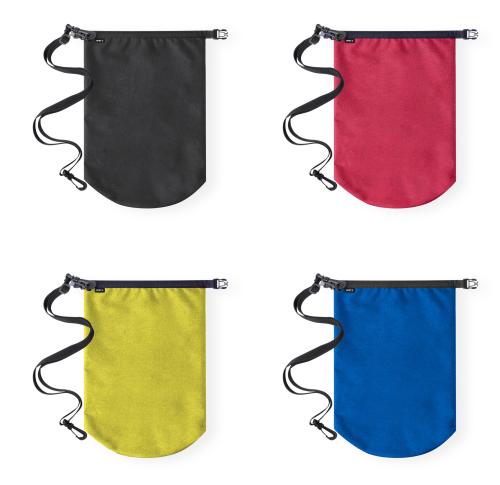 Custom Eco Recycled Printed 10 Litre Waterproof Bag Security Zip