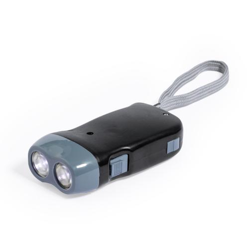 Branded Eco Friendly Dynamo Torch 2 LED's