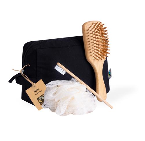 Printed Fairtrade Cosmetics Beauty Bag Square