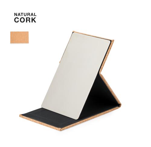 Custom Rectangular Cork Portable Folding Mirrors