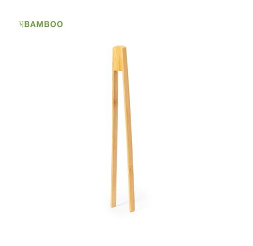 Branded Bamboo Kitchen Tongs Nigma