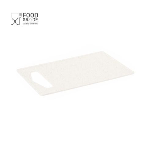 Branded Kitchen Chopping Board White Plastic