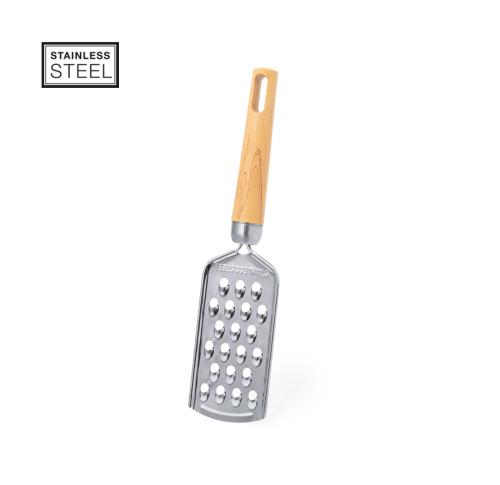 Wooden & Stainless Steel Hand Held Cheese Grater