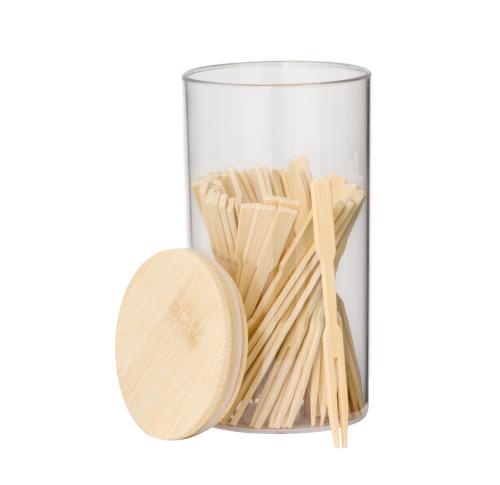 Branded Jar of 50 Wooden Chopsticks
